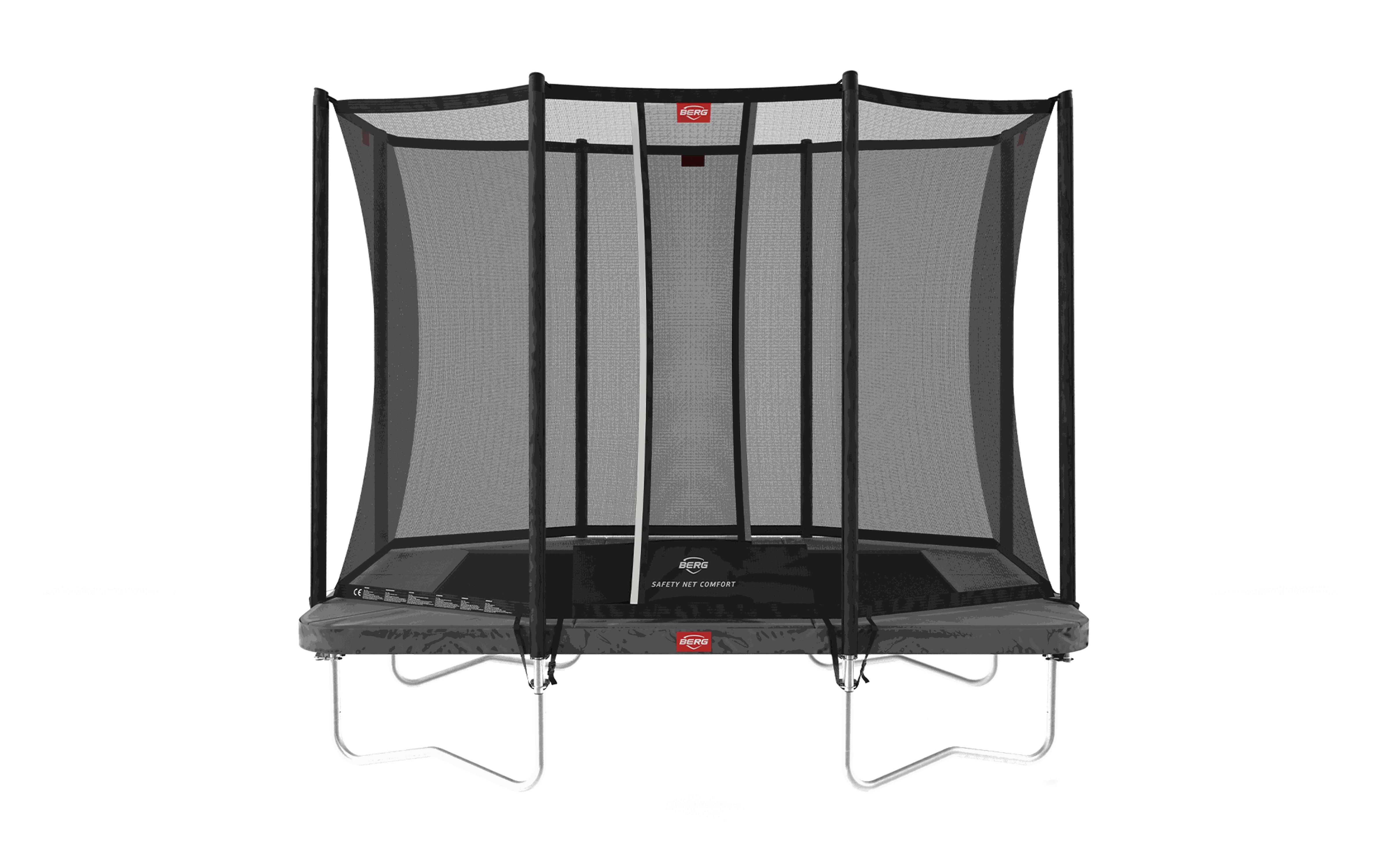 BERG Trampolína Ultim Favorit InGround 280 + Bezp. Síť Comfort Šedá