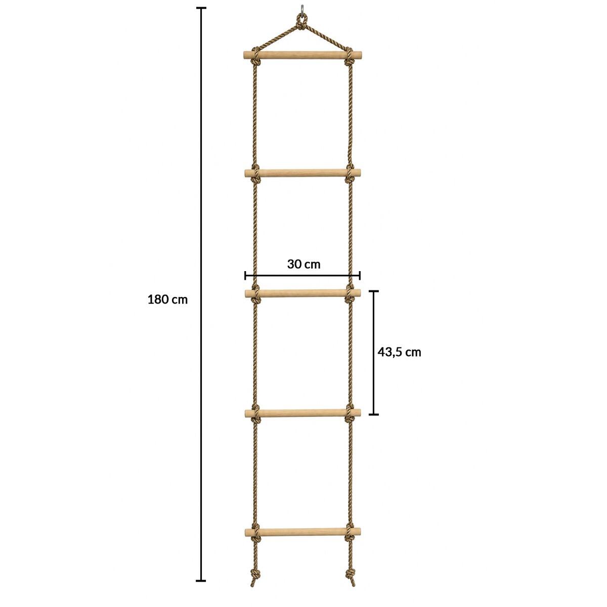 Echelle de corde pour enfants pour structures de jeux 4/4