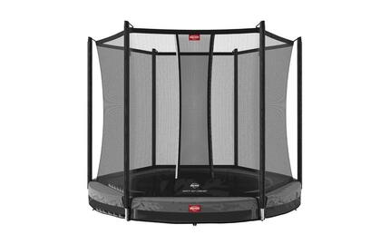 Trampoline Favorit InGround 330 + Filet Séc. Comfort Gris