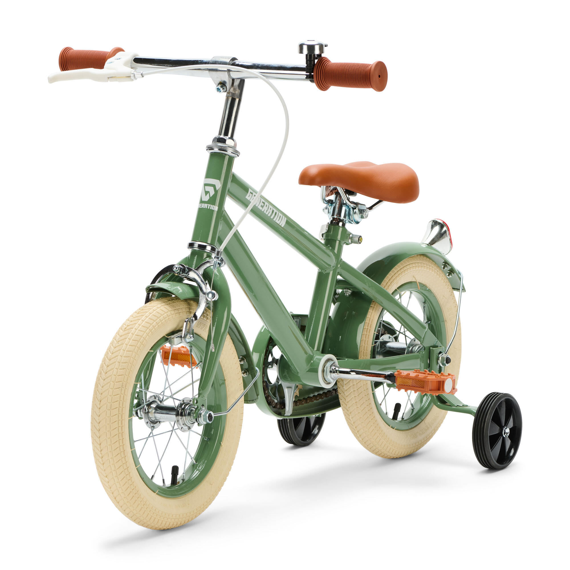 Generation Retro 12 pulgadas Verde – Bicicleta Infantil 2/3