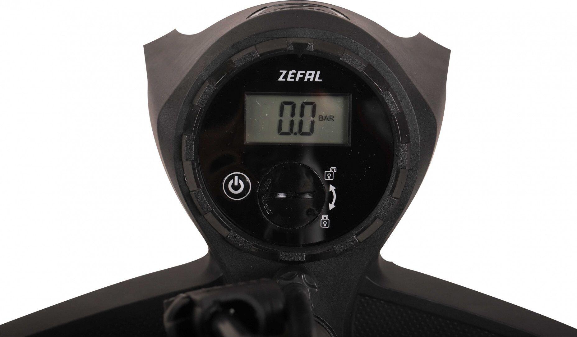 Fußpumpe aus Aluminium Zefal Profil Max FP65 Z-Switch 2/7