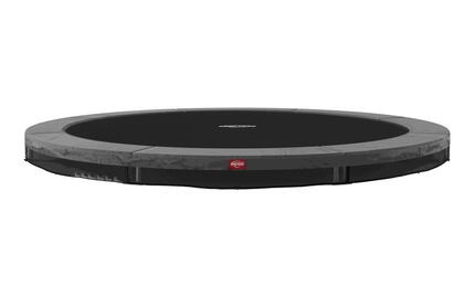 Trampoline Favorit InGround 430 + Filet Séc. Comfort Gris