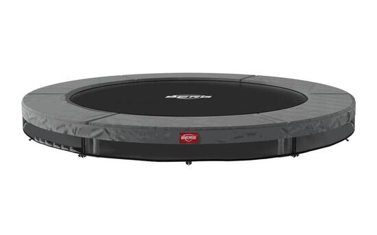 Trampolina Favorit InGround 430 Szary