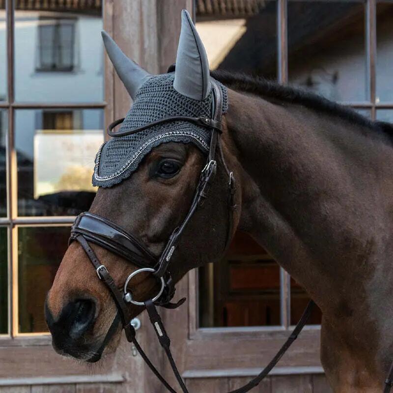 Fliegenhaube Wellington stone & pearl soundless grau 4/4