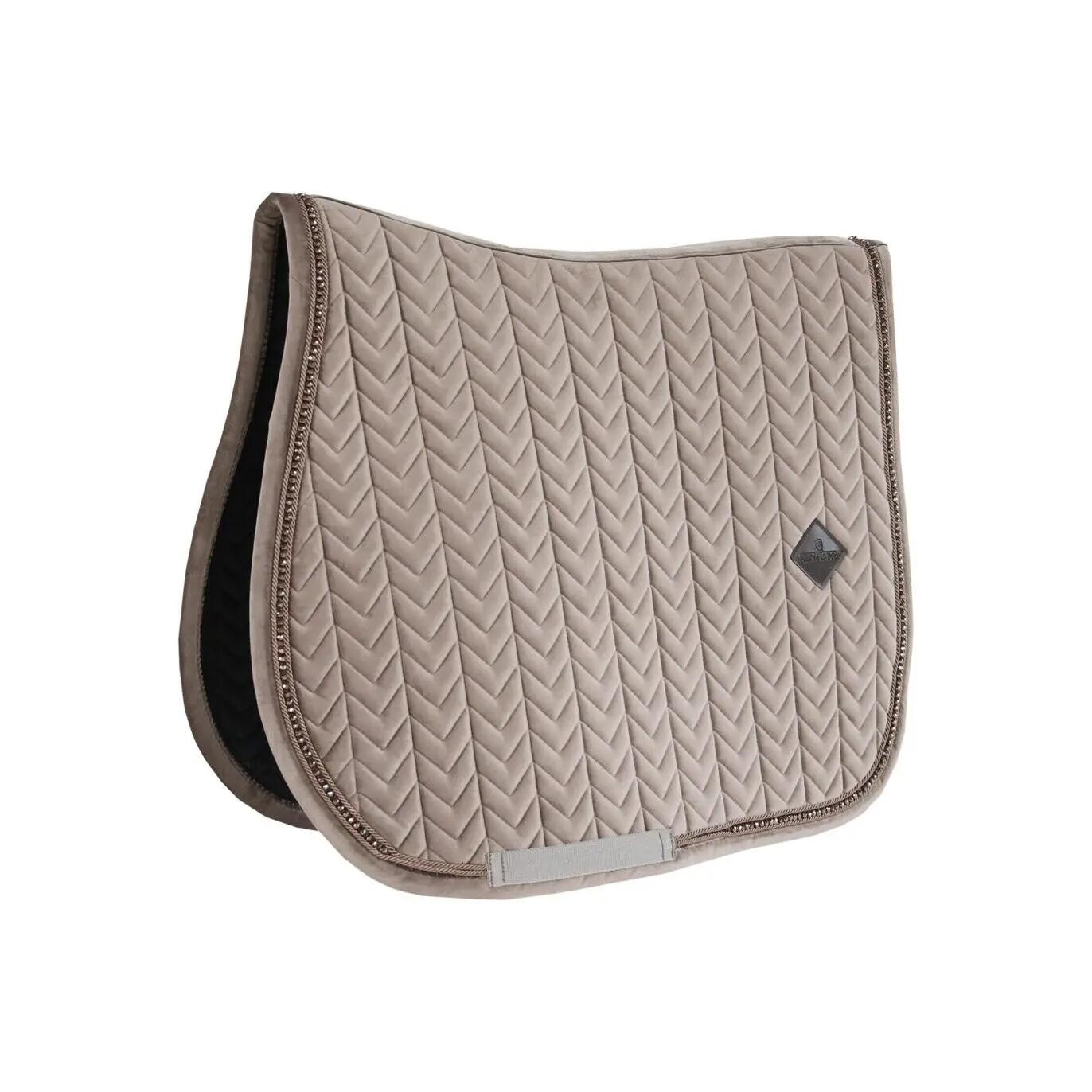 Tapis de selle velours pearls beige 2/5