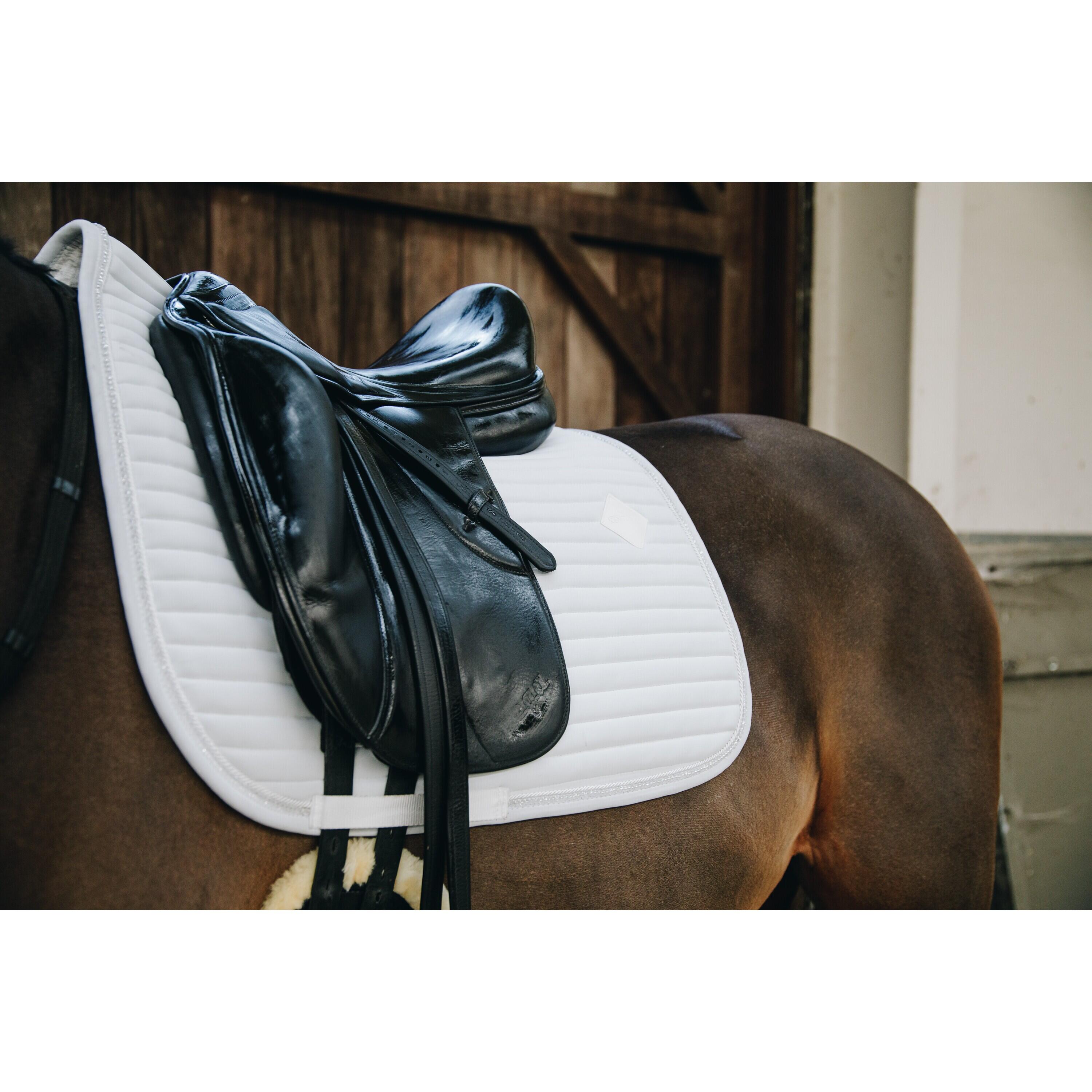 Tapis Pearls dressage blanc 2/7