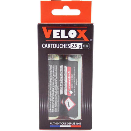 Velox CO2-Kartuschen 16g - 3 Stück für Radfahrer