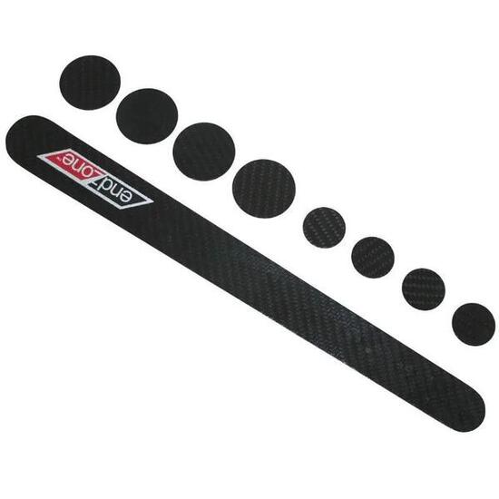 Set von 8 Rahmenschutzaufklebern Carbon P2R S1