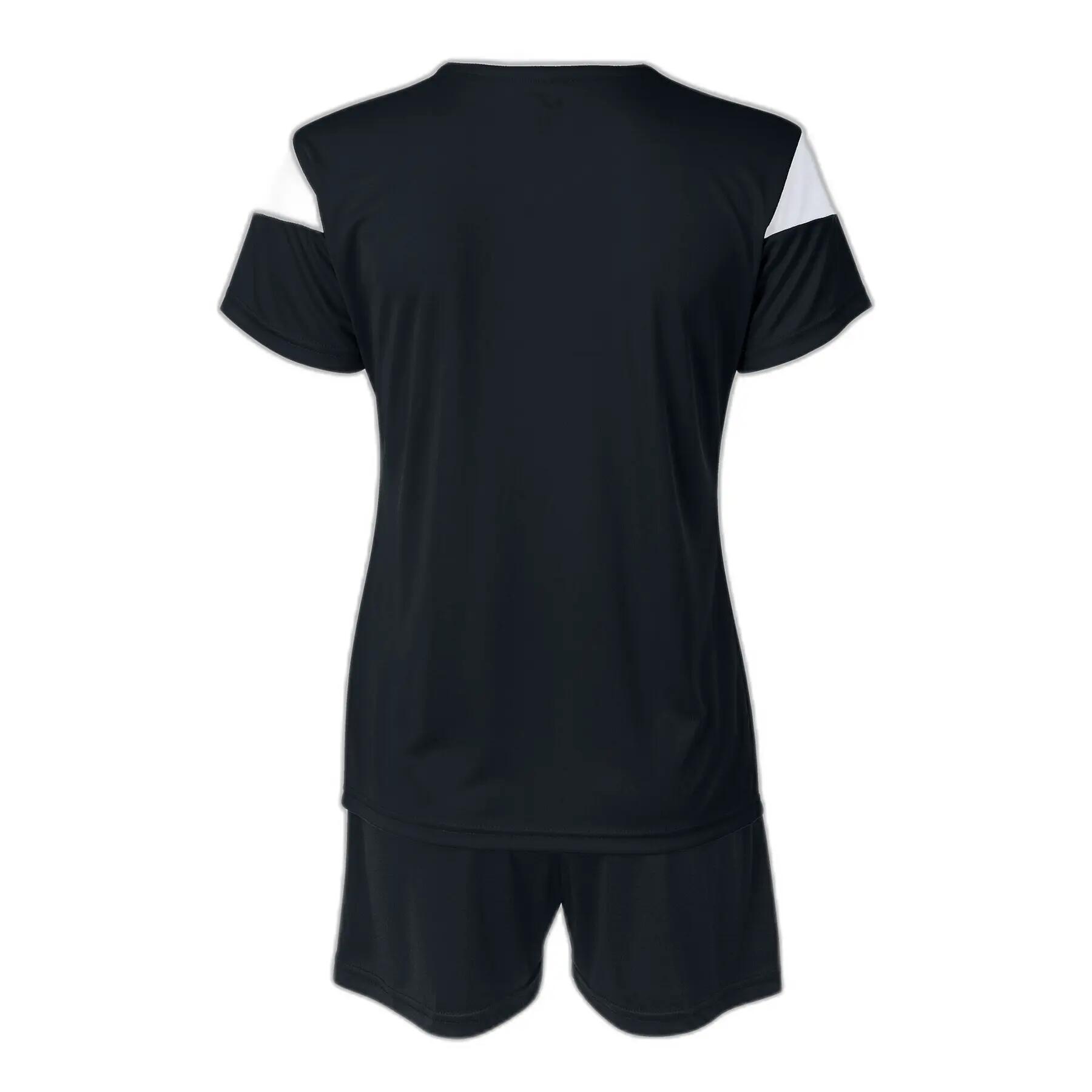 Set Fútbol Mujer Joma Phoenix Negro 2/2