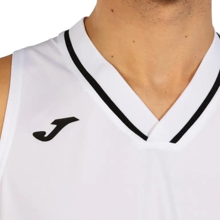 Conjunto Basquetebol Homem Joma Atlanta Branco 5/6