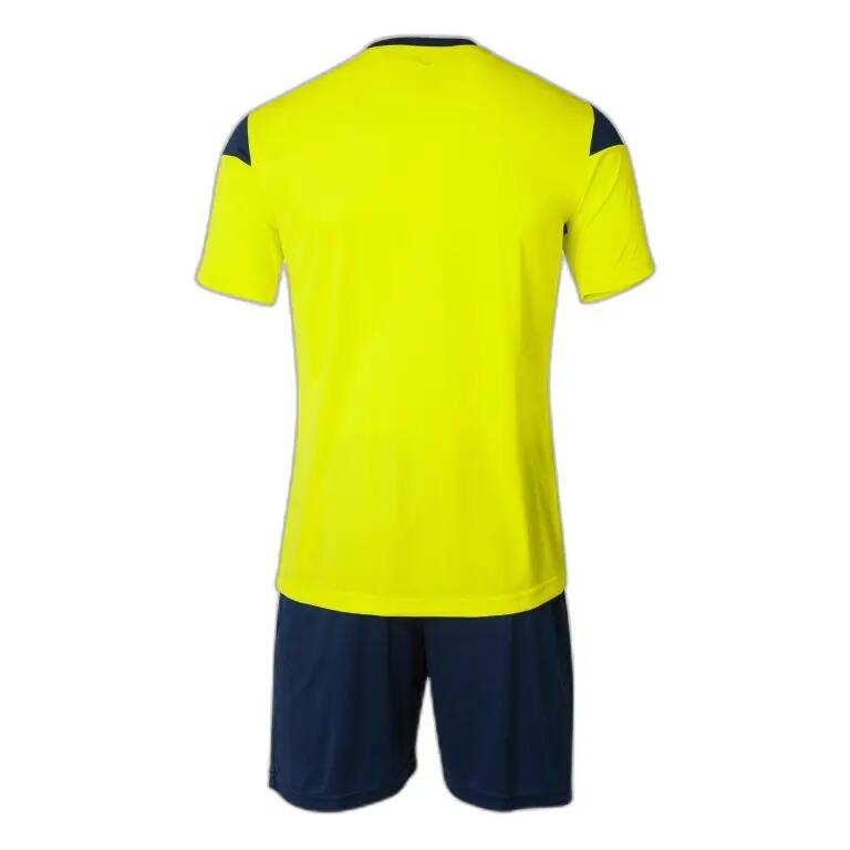 Set Fútbol Niños Joma Phoenix Amarillo Flúor 4/6
