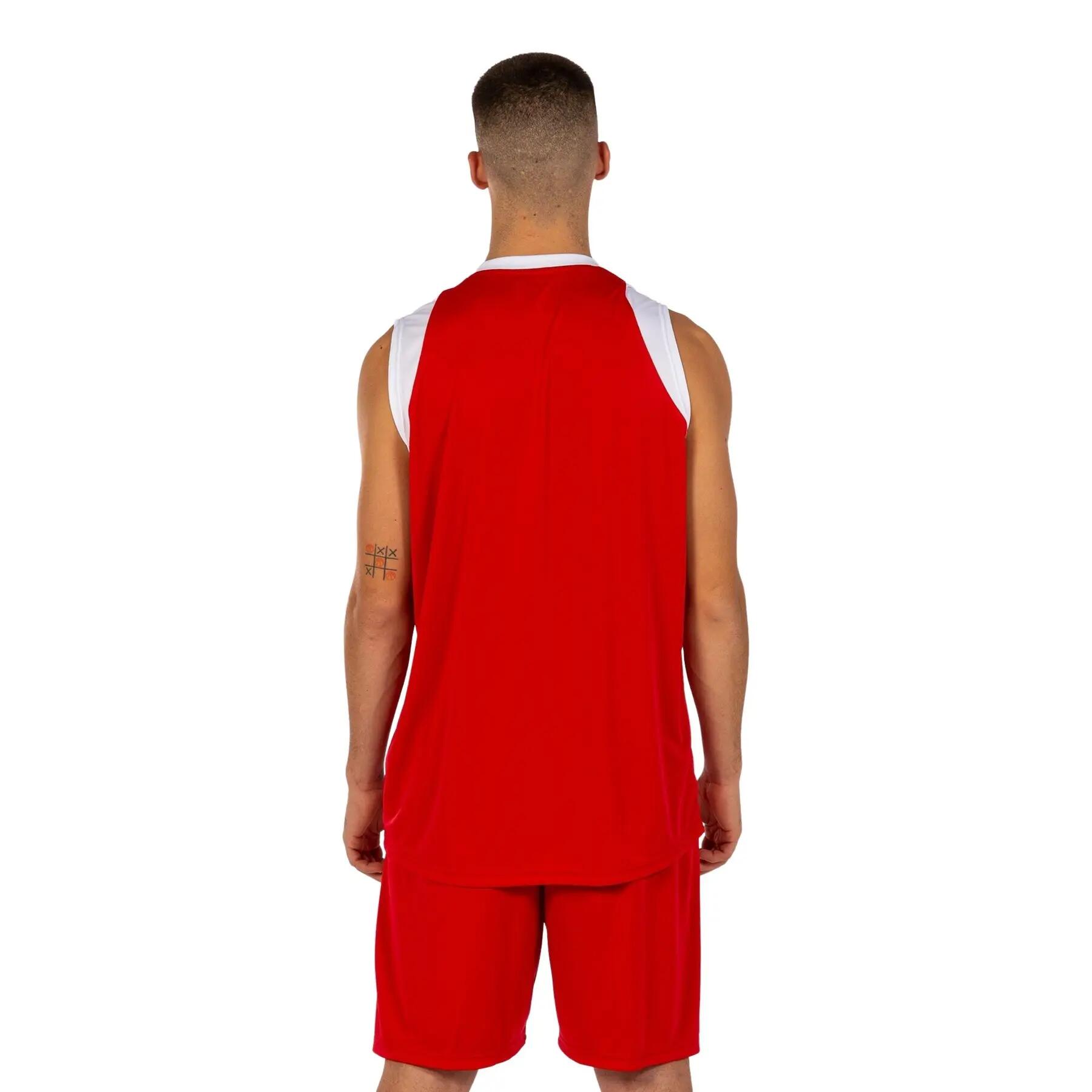 Conjunto Basquetebol Criança Joma Final II Vermelho 7/7