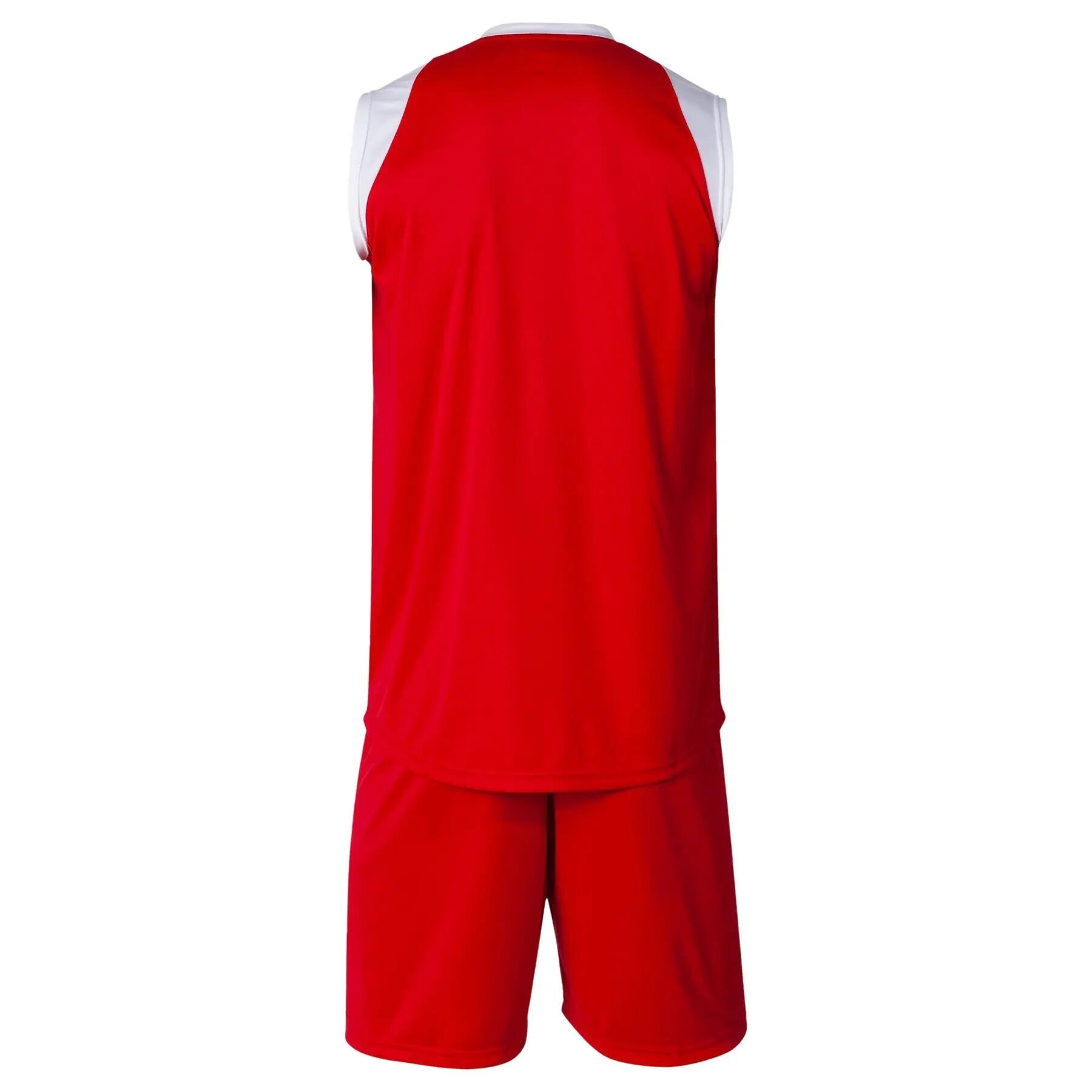 Conjunto Basquetebol Criança Joma Final II Vermelho 6/7