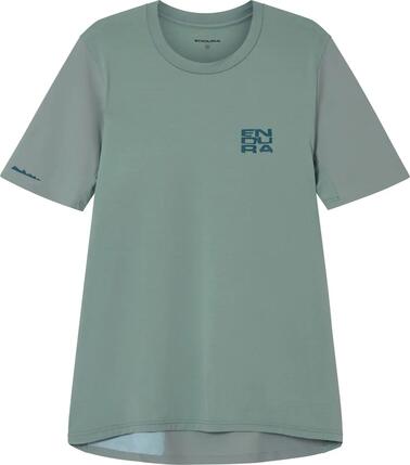 T-Shirt Technique Endura Alltrack Ride Vert Homme