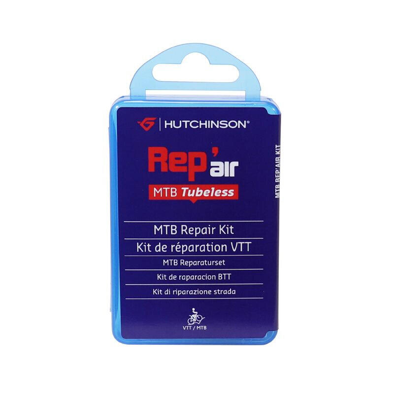 Kit de reparación de neumáticos de bicicleta de montaña sin cámara con parches - 2/2