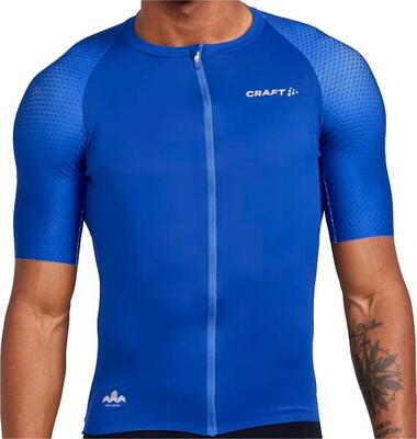 Craft pro aero short sleeve jersey blauw