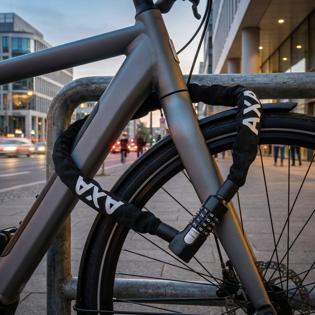 Axa cadenas à chaîne Absolute 90/5 Code longueur 90 cm épaisseur 5 mm noir 2/5