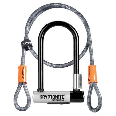 Beugelslot kryptolok mini-7 met 4' flexibele kabel