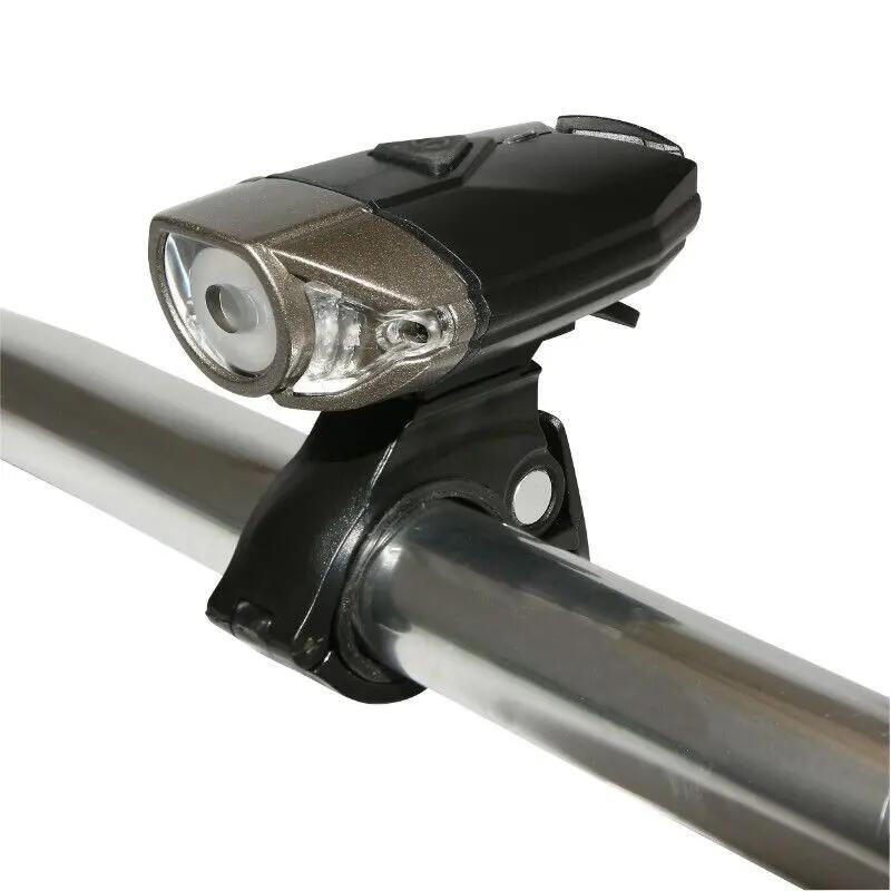 SELECTION P2R USB přední světlo na kolo s 2 intenzitami 100%-50% upevnění na řídítka nebo helm