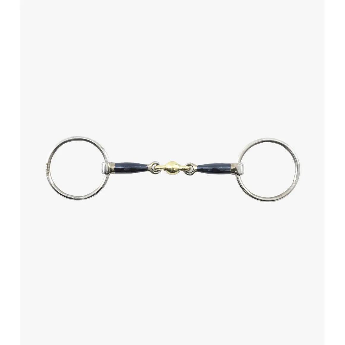2-Ring Gebiss aus Blaueisen Premier Equine Sweet Iron 1/1