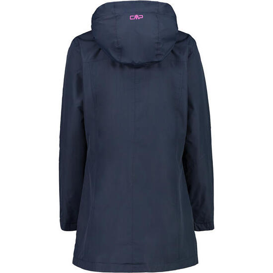 Veste imperméable à capuche avec boutons-pression femme CMP