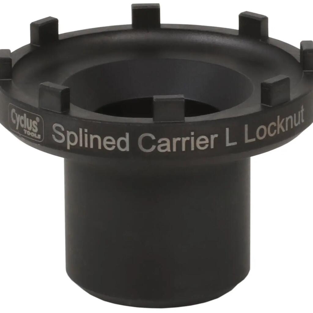 Cyclus TOOLS Rohloff Splined Carrier L Locknut Remover 3/8