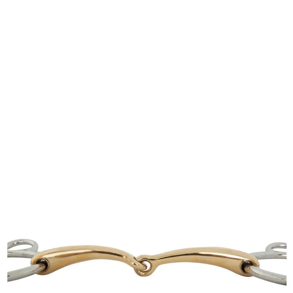 Morso Pessoa per cavalli a doppia articolazione BR Equitation Soft Contact 2/3