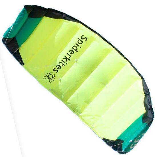 Lenkmatten Spiderkites Amigo DC 1.35 + bar 10055 Gelb 135 x 55 cm