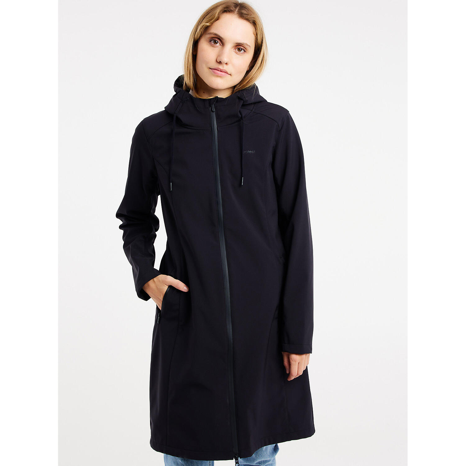 Damen Mantel W PRTERIS SOFTSHELL OUTDOOR JACKET 3/5