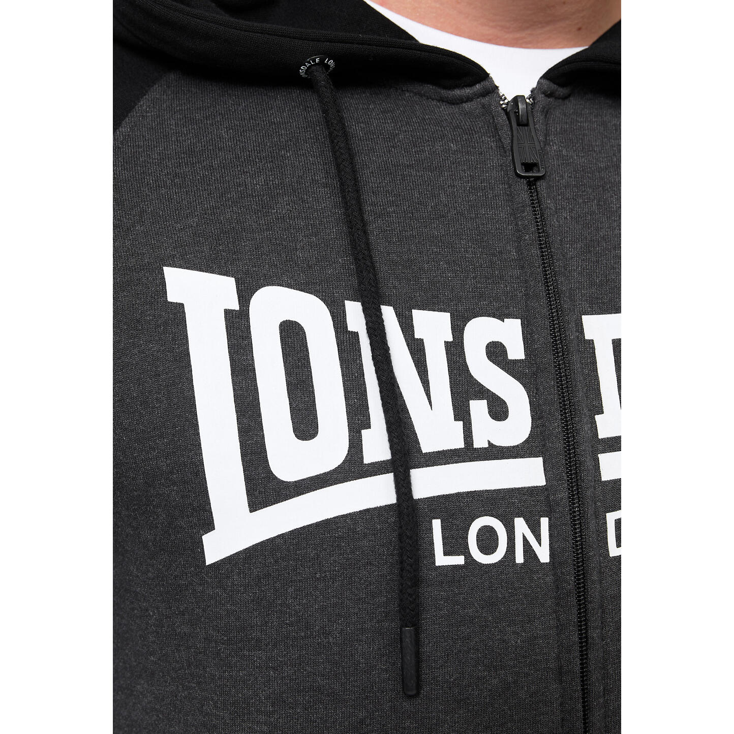 Sudadera con capucha y cremallera Lonsdale Glentruan 4/4