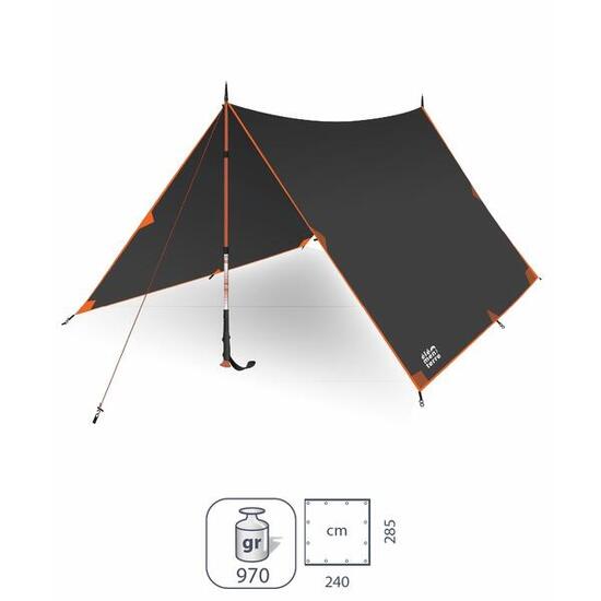 Tarp / abri Élémenterre Tompkins