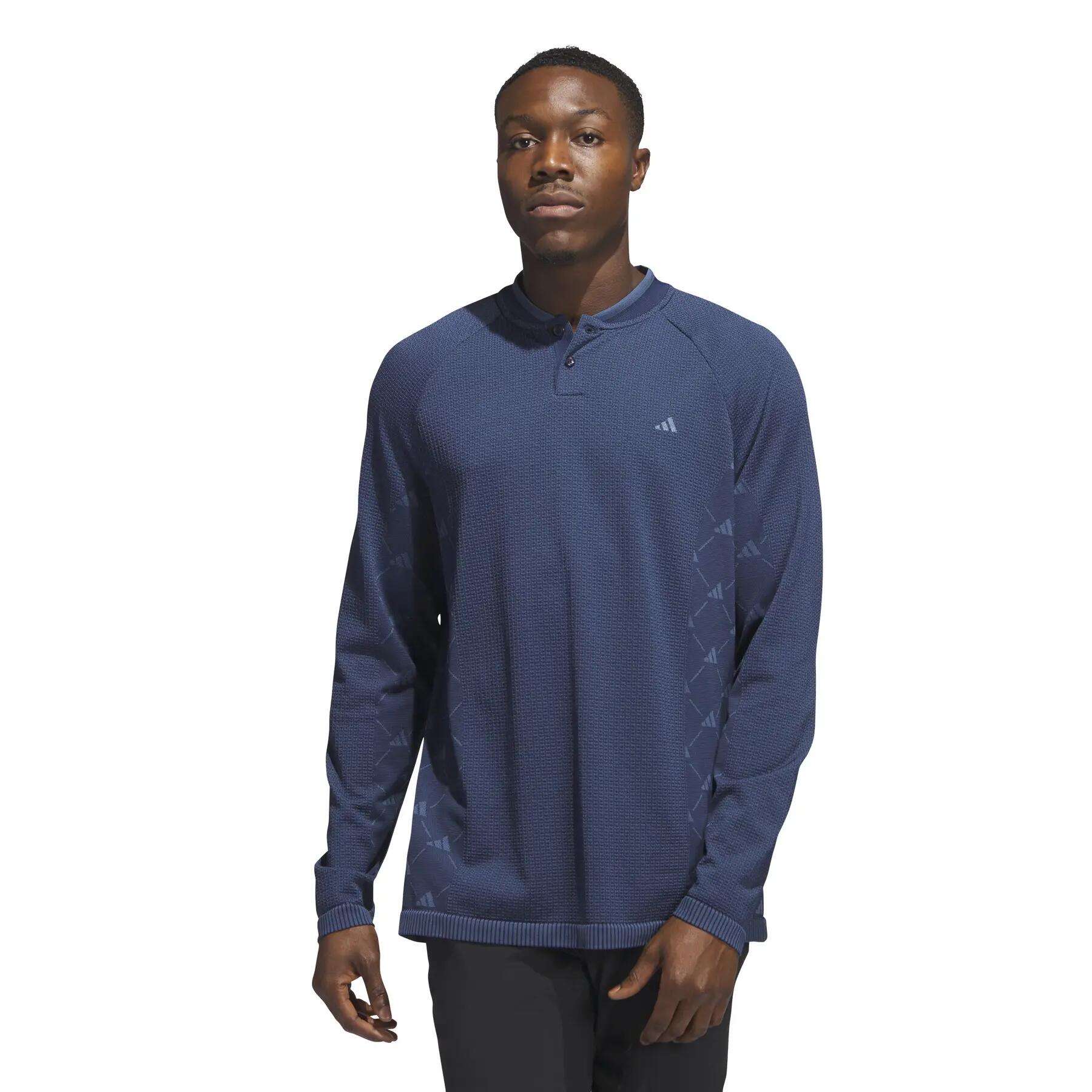 Polo a maniche lunghe adidas Ultimate365 Tour Primeknit 3/7