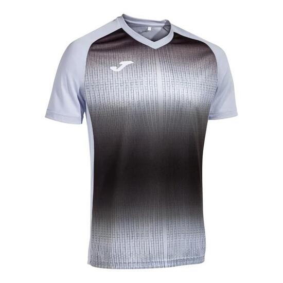 Maillot Manches Courtes Football Homme Joma Tiger V Bleu Ciel