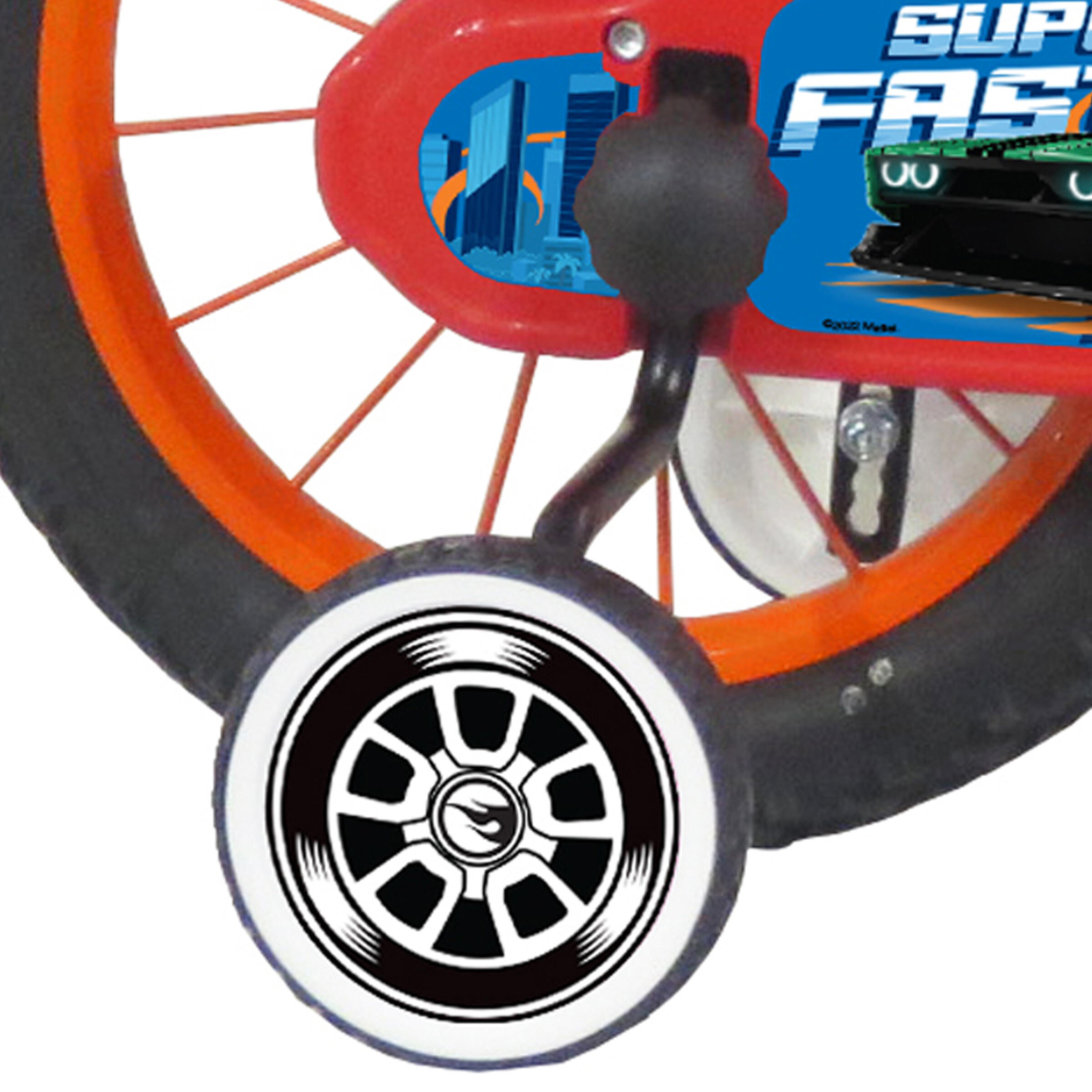 BICICLETTA PER BAMBINI HOTWHEELS DA 14" (4-6 ANNI) 5/6