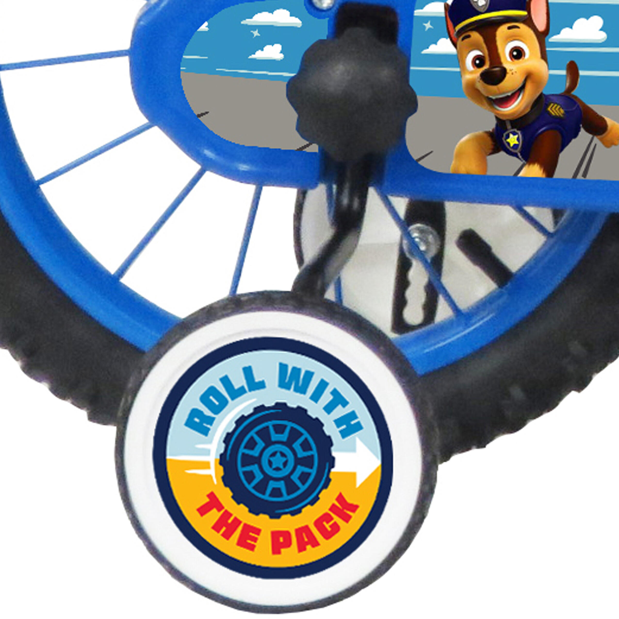 Bicicletta per bambini Paw Patrol da 14" per bambini dai 3 ai 6 anni 7/7