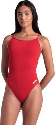 Maillot de bain Arena Team Dos Lace Uni Bleu Femme