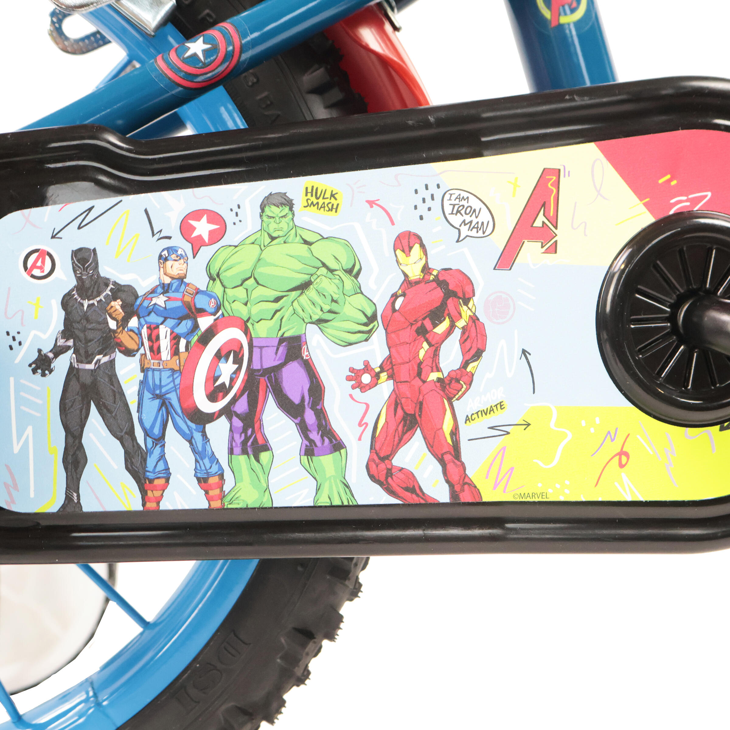 Bicicleta Niños Avengers 14 Pulgadas 4-5 años 5/7