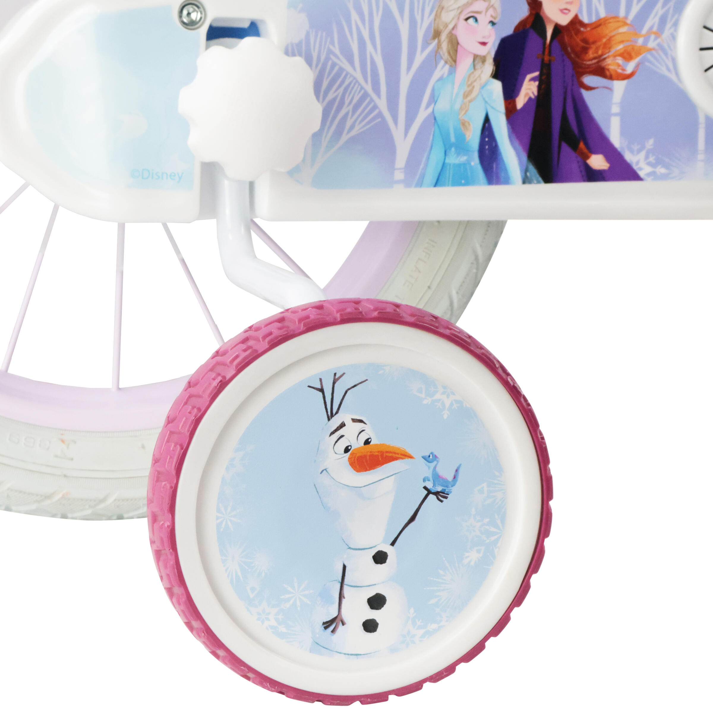 Vélo Enfant 14 Pouces 4-5 Ans Disney Frozen 7/7