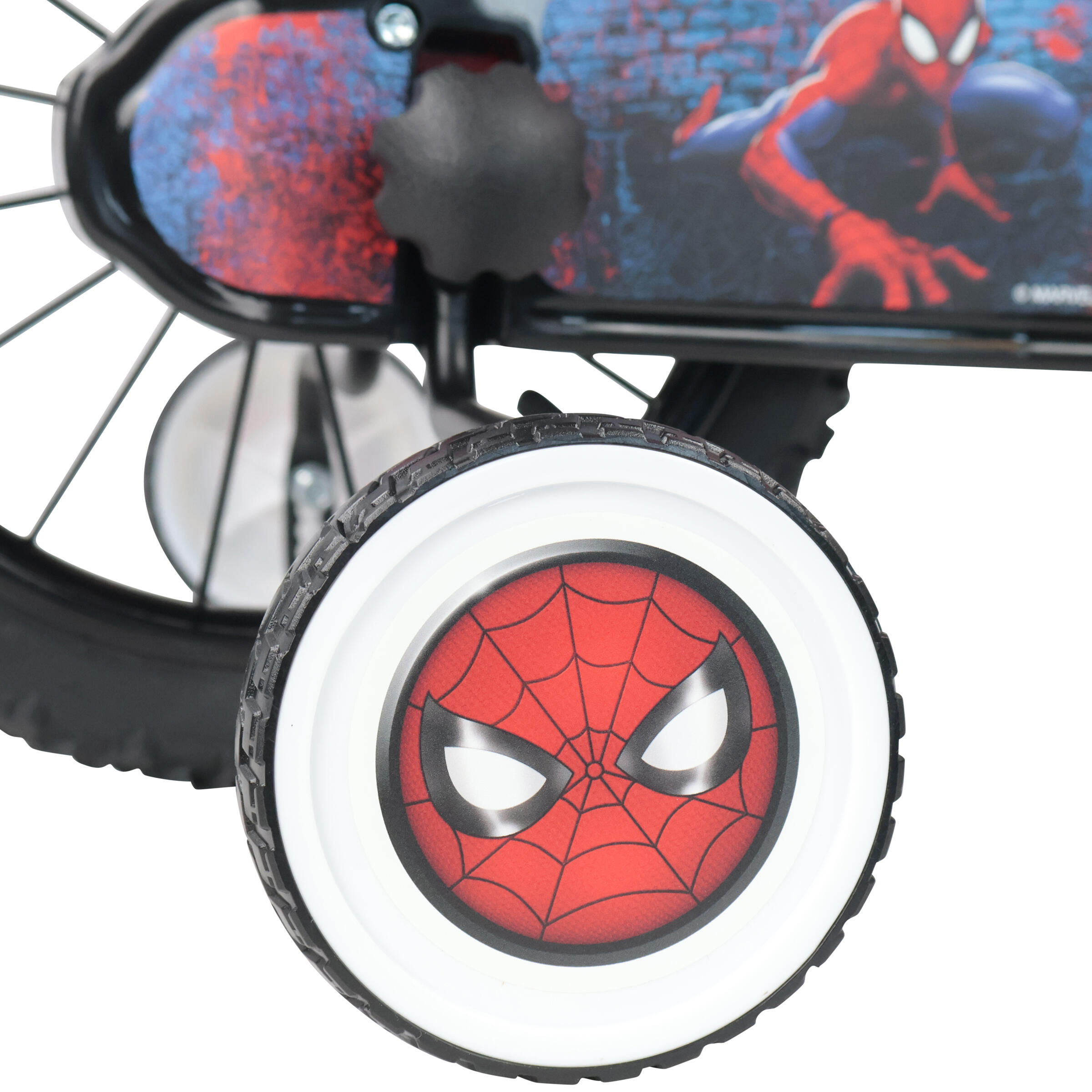 Bicicleta Niños Spider-Man 14 Pulgadas 4-5 años 6/7