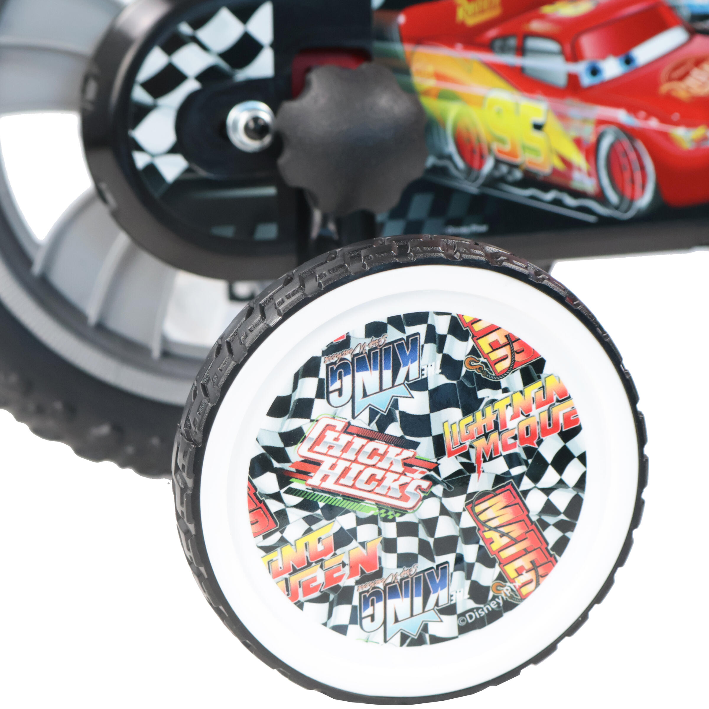 Bicicleta Criança 12 polegadas Cars 3 anos 6/7