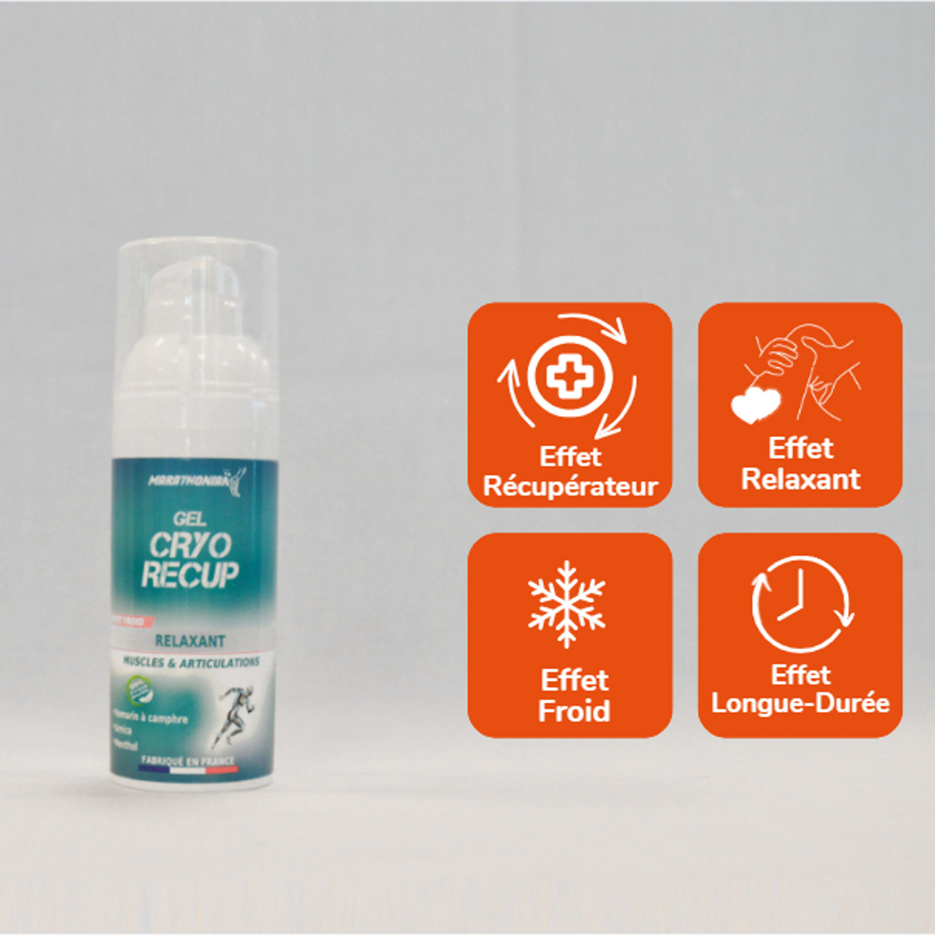 Huile de massage avec gel Marathonian 3/5