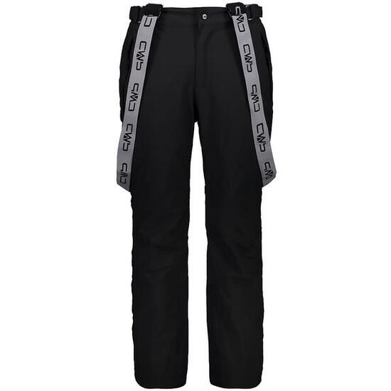 Pantalon randonnée homme Man ski Pant. Salopette - noir