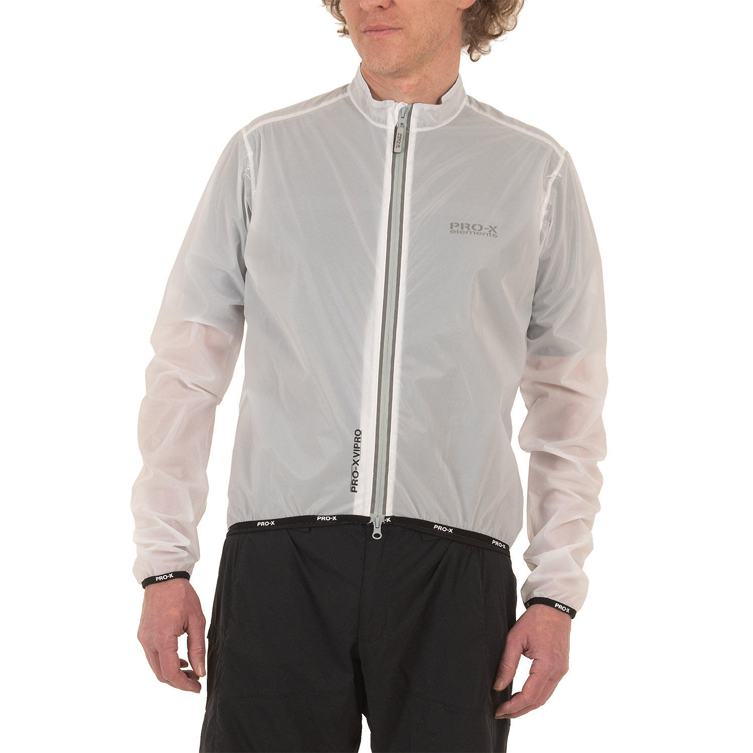 Giacca da ciclismo unisex TRIENT trasparente 3/5