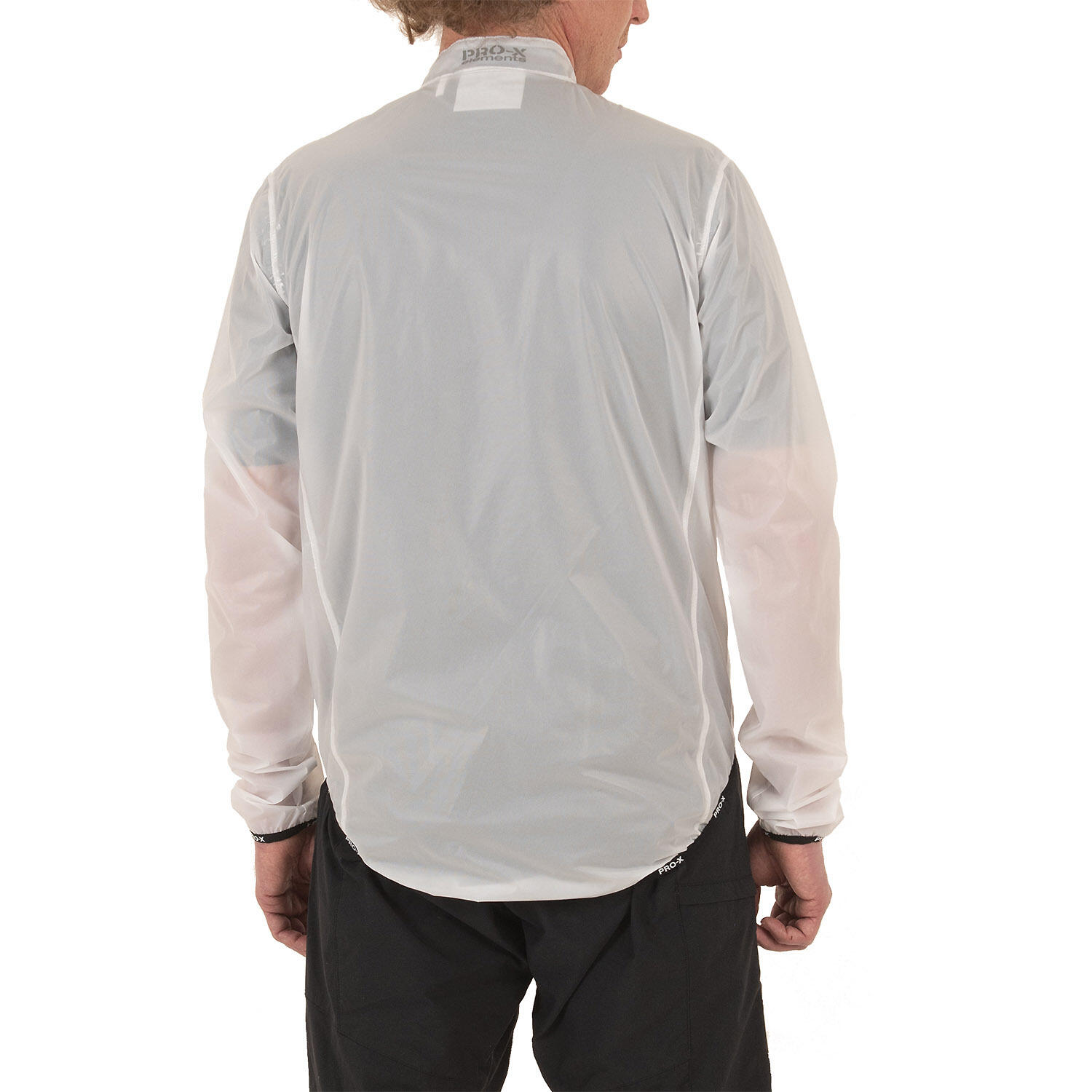 Giacca da ciclismo unisex TRIENT trasparente 4/5