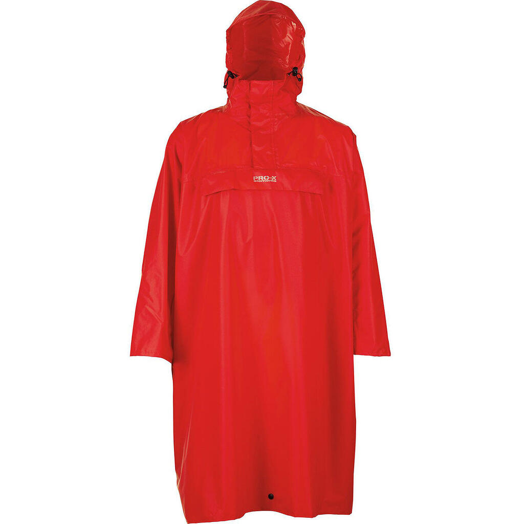 Men's Rain Poncho AROSA RED