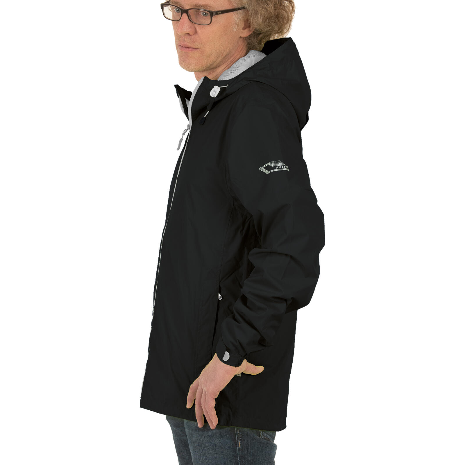 Herren Funktionsjacke FLASH SCHWARZ 5/5