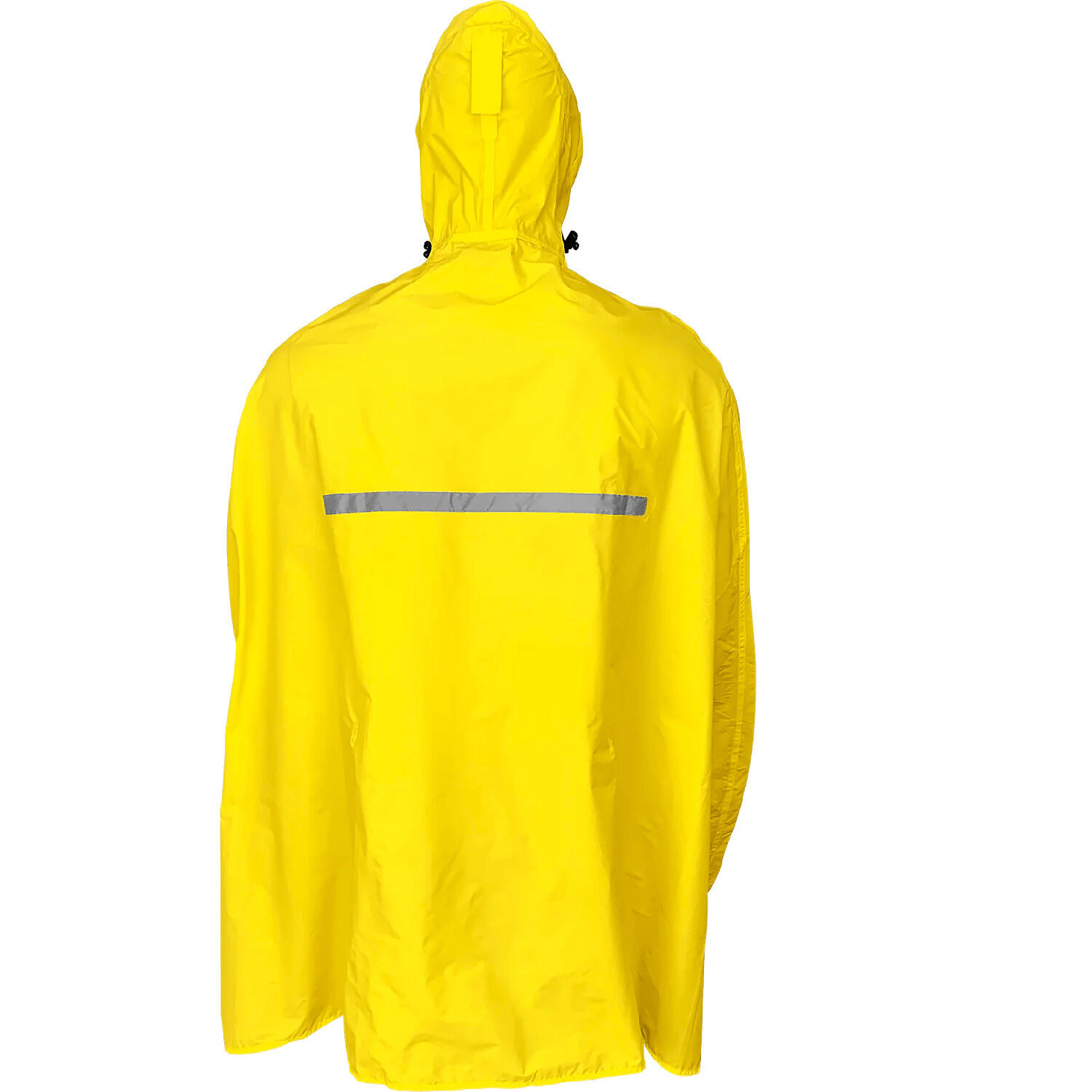 Poncho de pluie unisexe PASO jaune 2/2