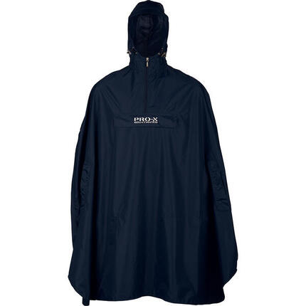Unisex Regenponcho PASOFINO Royal-Blau