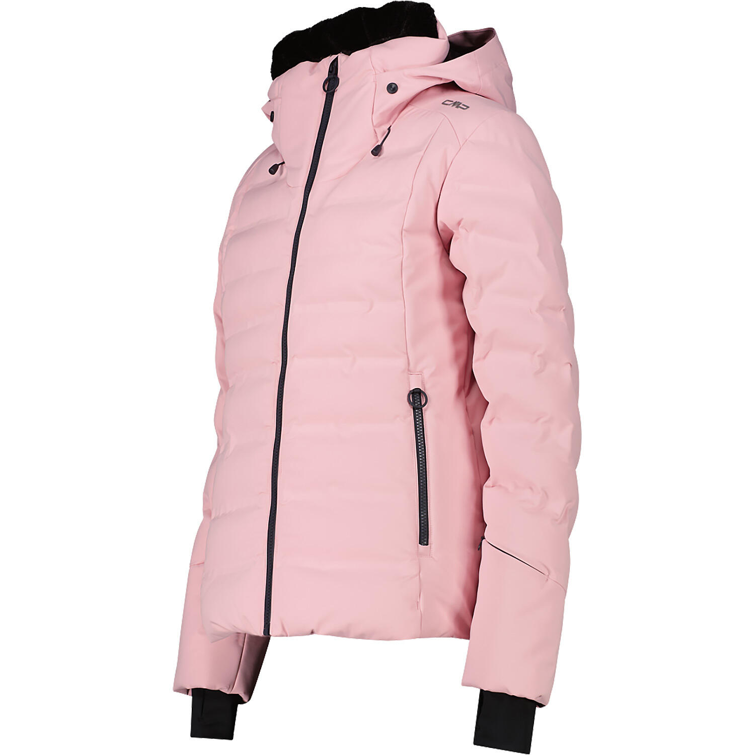 Chaquetas Esqui Mujer - CMP  W Jacket Fix Hoody Ski - Pink 3/7