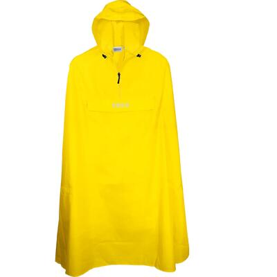 Poncho antipioggia unisex PASO rosso